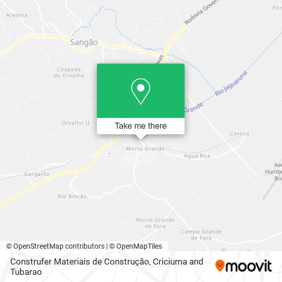 Construfer Materiais de Construção map