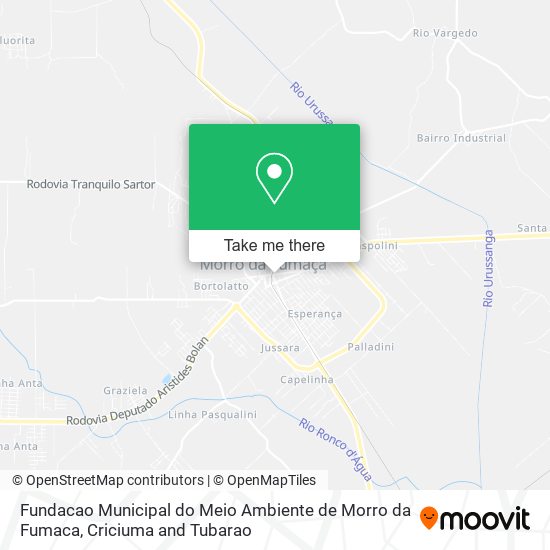 Fundacao Municipal do Meio Ambiente de Morro da Fumaca map