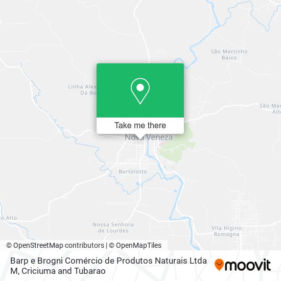 Barp e Brogni Comércio de Produtos Naturais Ltda M map