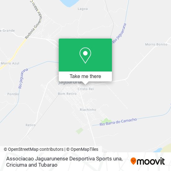 Associacao Jaguarunense Desportiva Sports una map