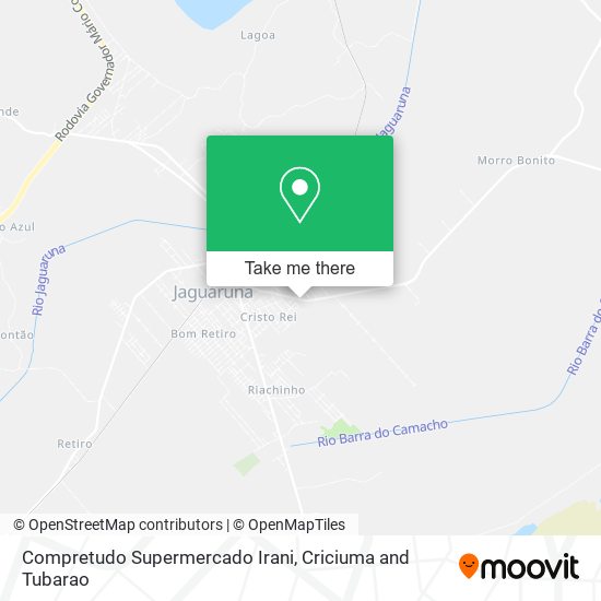 Compretudo Supermercado Irani map