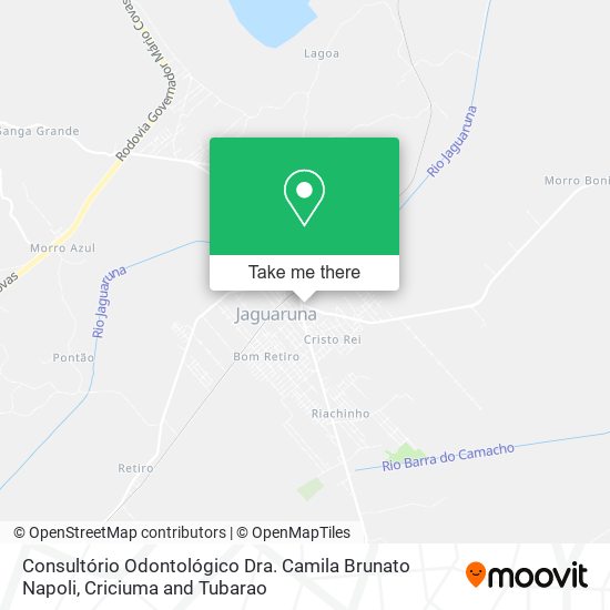 Consultório Odontológico Dra. Camila Brunato Napoli map
