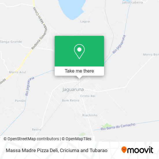 Massa Madre Pizza Deli map