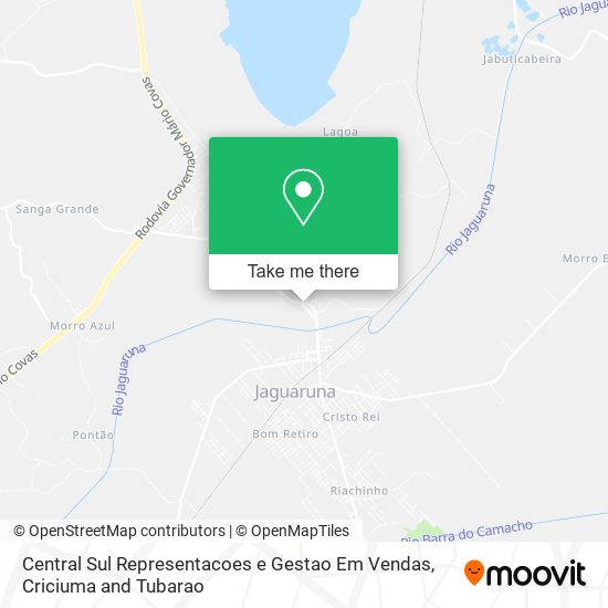 Central Sul Representacoes e Gestao Em Vendas map