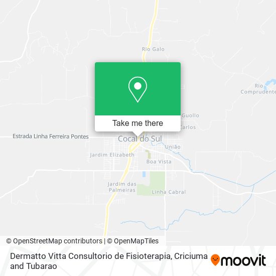 Dermatto Vitta Consultorio de Fisioterapia map