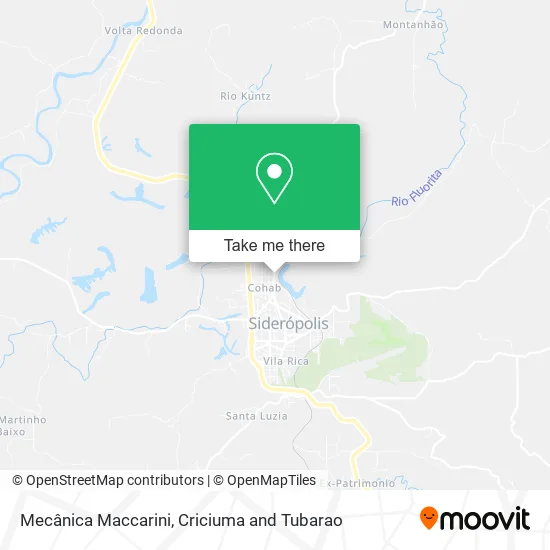 Mecânica Maccarini map
