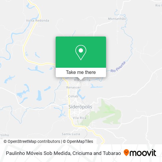 Paulinho Móveis Sob Medida map