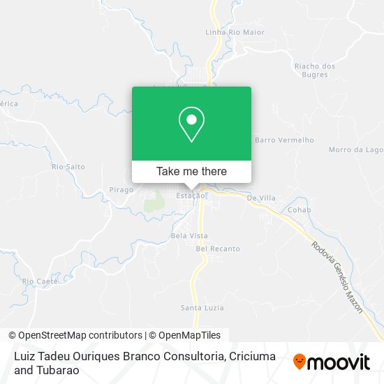 Luiz Tadeu Ouriques Branco Consultoria map