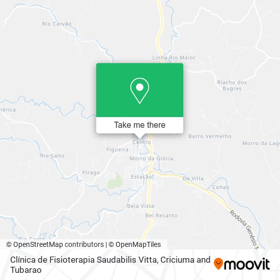 Clínica de Fisioterapia Saudabilis Vitta map