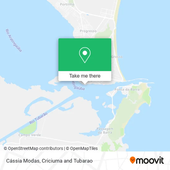 Cássia Modas map