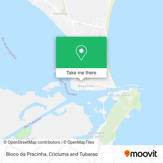 Bloco da Pracinha map