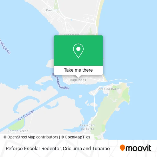 Reforço Escolar Redentor map