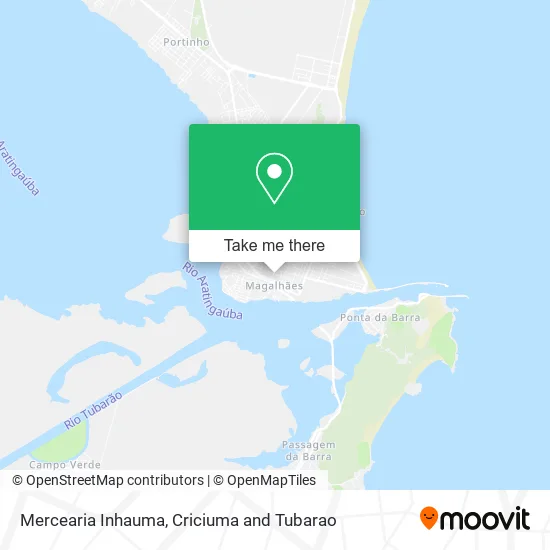 Mercearia Inhauma map