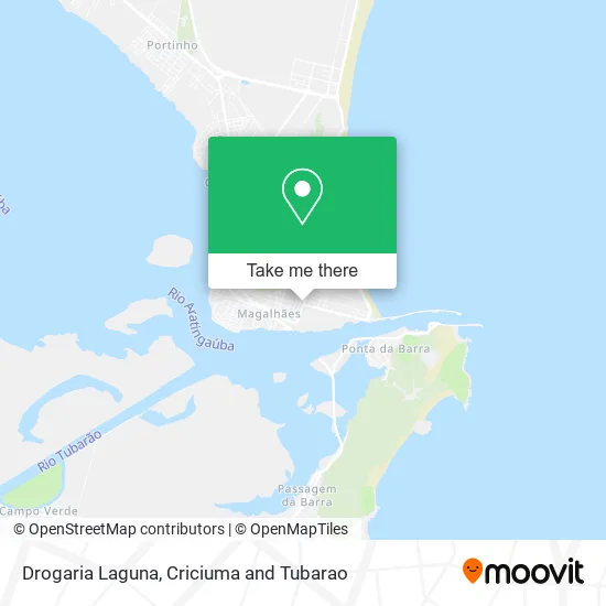 Drogaria Laguna map