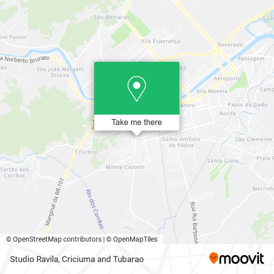 Studio Ravila map