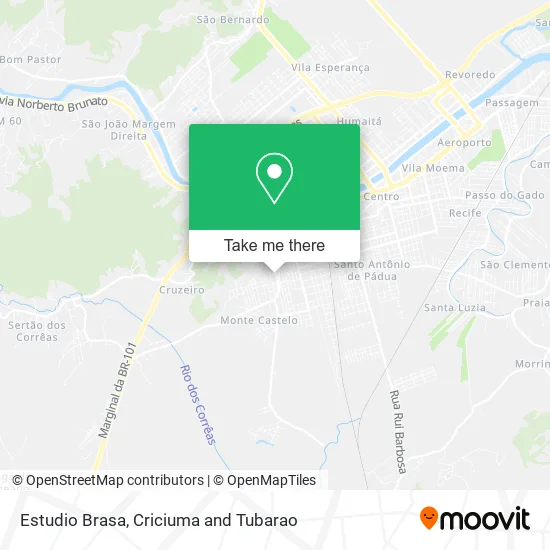 Estudio Brasa map