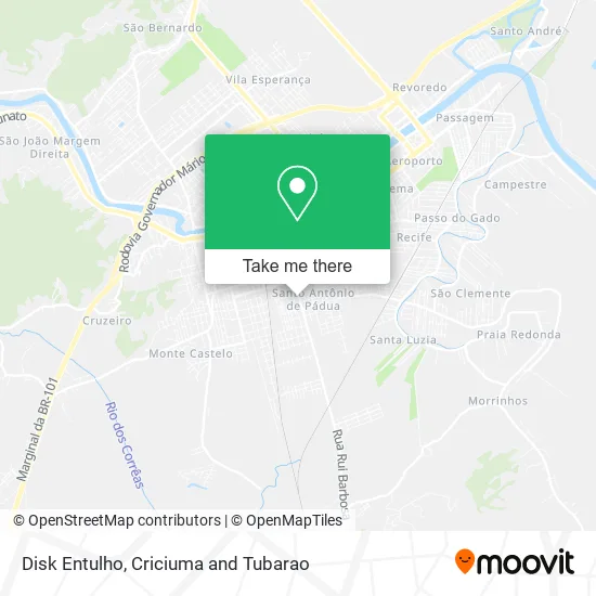 Disk Entulho map