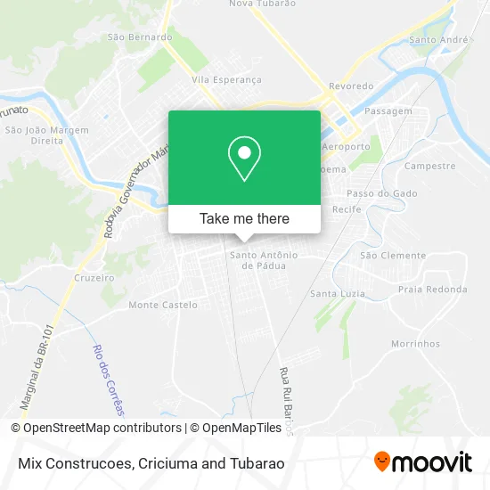 Mix Construcoes map