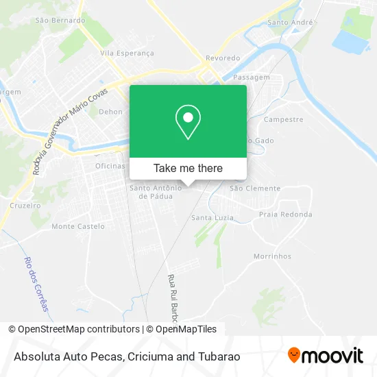 Absoluta Auto Pecas map