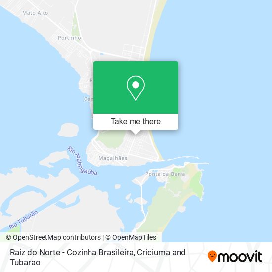 Raiz do Norte - Cozinha Brasileira map