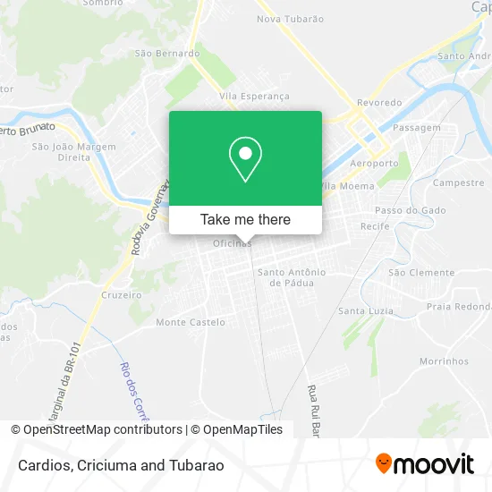 Cardios map