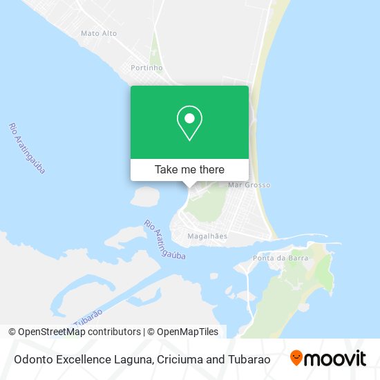 Odonto Excellence Laguna map
