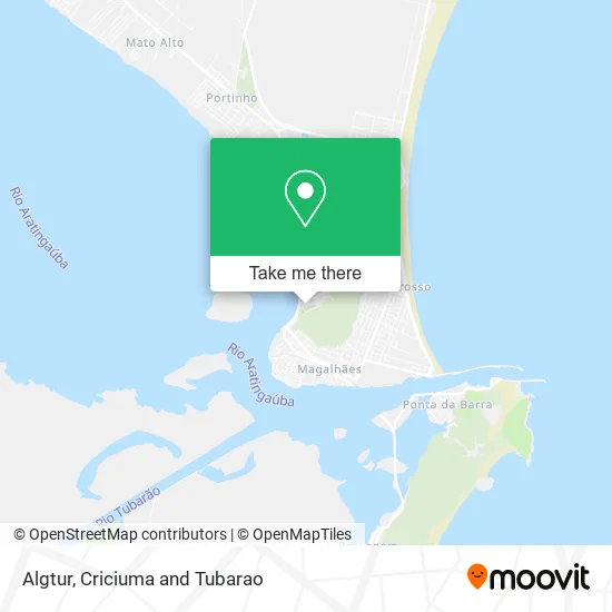 Algtur map