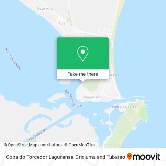 Copa do Torcedor Lagunense map