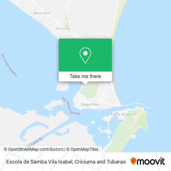 Escola de Samba Vila Isabel map