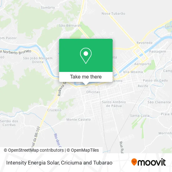 Intensity Energia Solar map