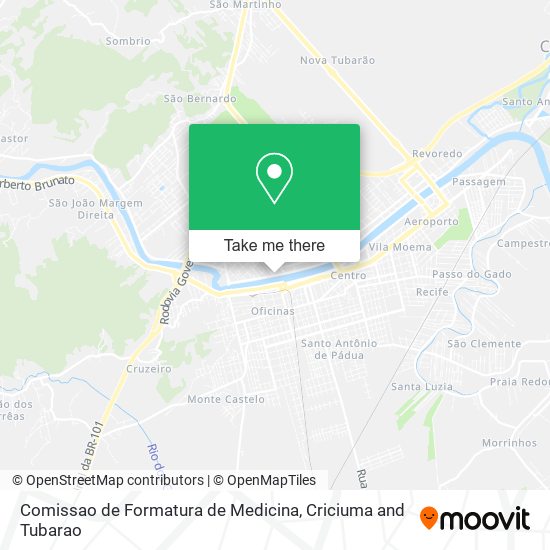 Comissao de Formatura de Medicina map