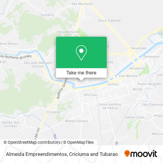 Almeida Empreendimentos map