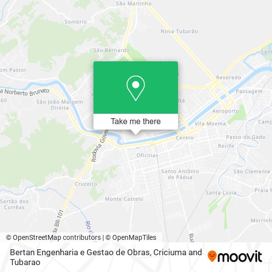 Bertan Engenharia e Gestao de Obras map