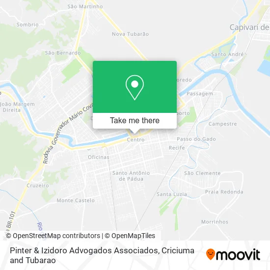 Pinter & Izidoro Advogados Associados map