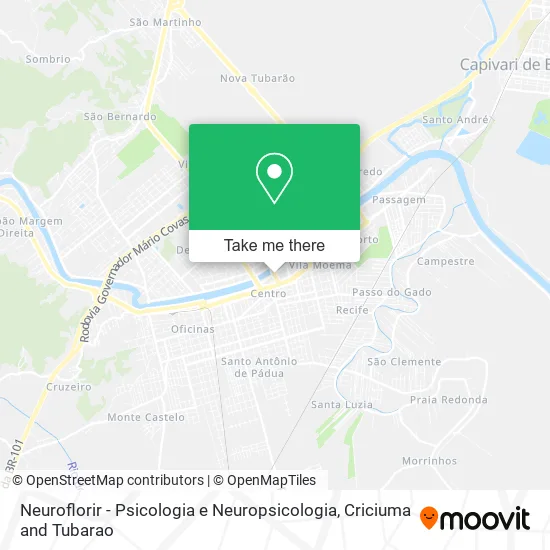 Neuroflorir - Psicologia e Neuropsicologia map