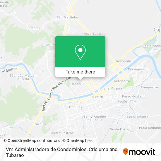 Vm Administradora de Condominios map