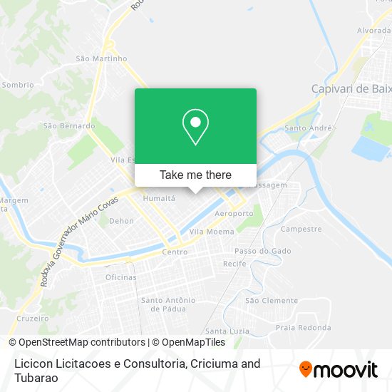 Licicon Licitacoes e Consultoria map