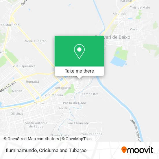 Iluminamundo map