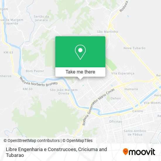 Libre Engenharia e Construcoes map