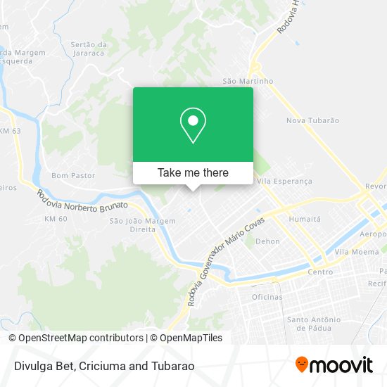 Divulga Bet map