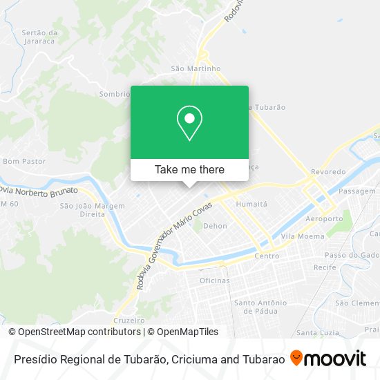 Presídio Regional de Tubarão map