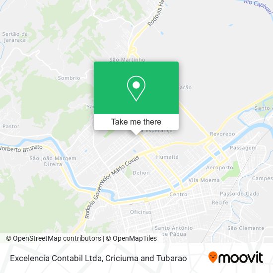 Excelencia Contabil Ltda map