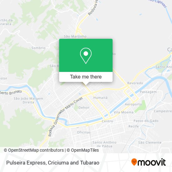 Pulseira Express map