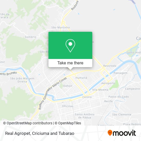 Mapa Real Agropet