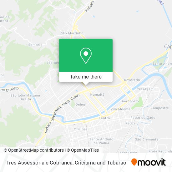 Tres Assessoria e Cobranca map