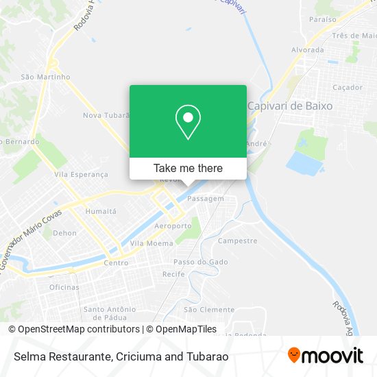 Selma Restaurante map