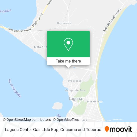 Laguna Center Gas Ltda Epp map