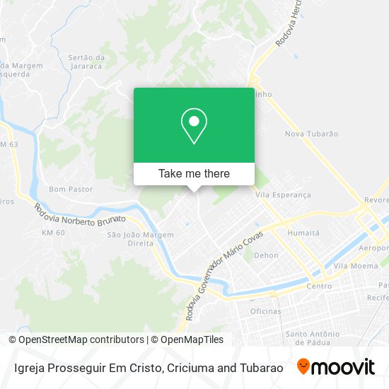 Mapa Igreja Prosseguir Em Cristo