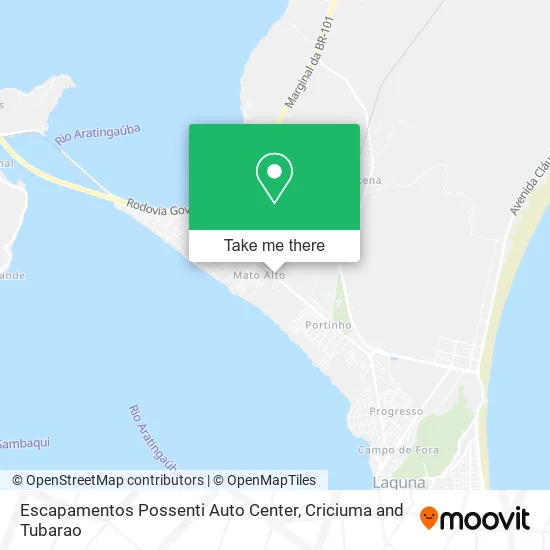 Escapamentos Possenti Auto Center map