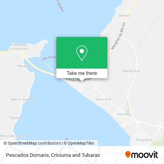 Pescados Domaris map